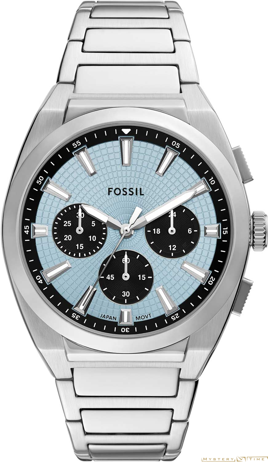Часы американские наручные мужские кварцевые на браслете Fossil FS6105